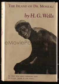 6h0056 ISLAND OF LOST SOULS Duffield & Green hardcover book 1933 Dr Moreau movie version, ultra rare