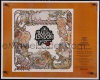 6h0471 BARRY LYNDON linen 1/2sh 1975 Stanley Kubrick, Ryan O'Neal, colorful montage art by Gehm!