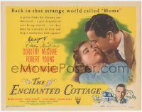 6h0006 ENCHANTED COTTAGE signed TC 1945 by BOTH Dorothy McGuire AND Robert Young, Marshall, rare!