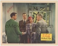6h0005 RAZOR'S EDGE signed LC #8 1946 by Gene Tierney, who's with Power, Payne & Marshall as Maugham!