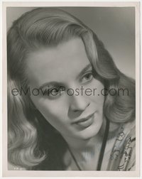 6j0125 MAI ZETTERLING signed 8x10.25 still 1947 portrait of the Swedish actress when making Frieda!