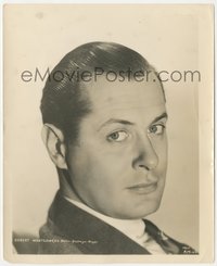 6j1435 ROBERT MONTGOMERY 8.25x10.25 still 1930s super close head & shoulders portrait at MGM!