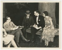 6j1446 SHADOW OF THE LAW candid 8x10 still 1930 William Powell & Marion Shilling rehearse w/director!