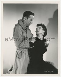 6j1448 SIROCCO 8x10.25 still 1951 great portarit of Humphrey Bogart & sexy Marta Toren by Coburn!
