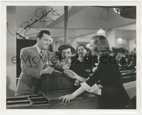 6j0133 VIRGINIA GREY signed deluxe 8x10 still 1941 w/ Tony Martin, Groucho & Chico in The Big Store!