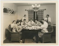 6j1468 WALT DISNEY deluxe 8x10 still 1933 with staff at story conference by Clarence Sinclair Bull!