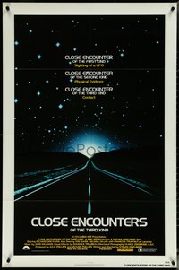 6j0826 CLOSE ENCOUNTERS OF THE THIRD KIND 1sh 1977 Steven Spielberg sci-fi classic, Dreyfuss!