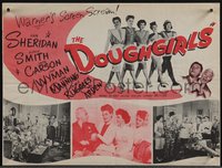 6j0258 DOUGHGIRLS herald 1944 Ann Sheridan, Alexis Smith & Jane Wyman at home in WWII, ultra rare!