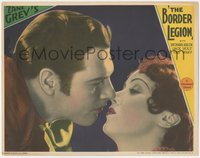 6j0459 BORDER LEGION LC 1930 best c/u of pretty Fay Wray & Richard Arlen about to kiss, ultra rare!