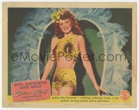 6j0484 COVER GIRL LC 1944 full-length close up of sexiest radiant ravishing lovely Rita Hayworth!
