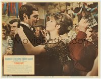 6j0511 FUNNY GIRL LC #6 1969 Barbra Streisand & Omar Sharif c/u dancing, directed by William Wyler!