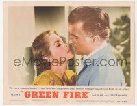 6j0519 GREEN FIRE LC #4 1954 best romantic close up of beautiful Grace Kelly & Stewart Granger!