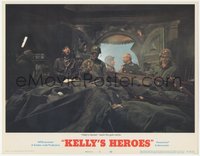 6j0535 KELLY'S HEROES LC #8 1970 Clint Eastwood, Sutherland, Rickles & Savalas reach the gold cache!