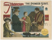 6j0570 PIONEER SCOUT LC 1928 cowboy Fred Thompson with Nora Lane & her father, ultra rare!