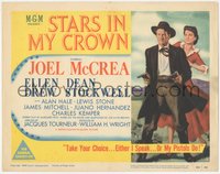 6j0433 STARS IN MY CROWN TC 1950 Ellen Drew, either Joel McCrea speaks, or his pistols do!