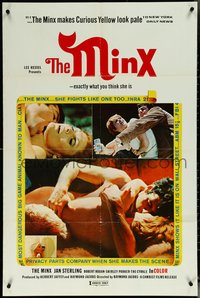 6j1009 MINX 1sh 1971 sexy voyeur Jan Sterling, she's exactly what you think she is!