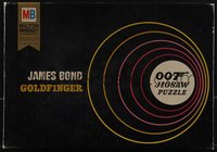 6j0037 GOLDFINGER jigsaw puzzle 1965 Connery as James Bond 007 & sexy golden girl Shirley Eaton!
