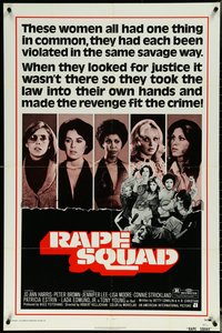 6j1086 RAPE SQUAD 1sh 1974 AIP, Act of Vengeance, these women were violated in the same savage way!