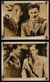 6j1542 DAWN PATROL 6 Other Company 8x10 stills 1938 great images of Errol Flynn, Basil Rathbone!
