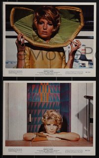 6j1549 MODESTY BLAISE 6 color 8x10 stills 1966 directed by Joseph Losey, Monica Vitti, Dirk Bogarde!