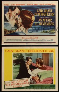 6j0653 AFFAIR TO REMEMBER 8 LCs 1957 Cary Grant & Deborah Kerr, Leo McCarey classic!
