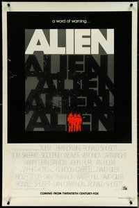 6k0538 ALIEN teaser 1sh 1979 Ridley Scott classic, a word of warning, completely different image!