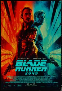 6k0585 BLADE RUNNER 2049 advance DS 1sh 2017 great montage image with Harrison Ford & Ryan Gosling!