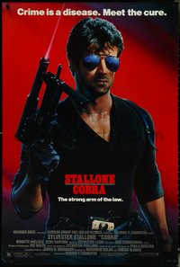6k0616 COBRA 1sh 1986 crime is a disease and Sylvester Stallone is the cure, John Alvin art!