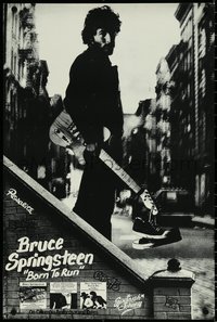 6k0435 BRUCE SPRINGSTEEN 19x28 commercial poster 1980s rock 'n' roll star, Born to Run, ultra rare!