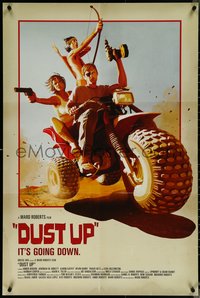 6k0646 DUST UP 1sh 2012 it's going down, Amber Benson, Jeremiah W. Birkett, wacky Stehrenberger art!