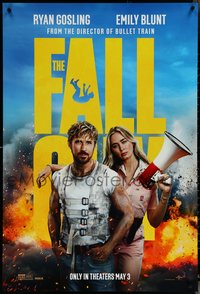 6k0663 FALL GUY teaser DS 1sh 2024 stuntman Ryan Gosling in title role, Emily Blunt, coming soon!