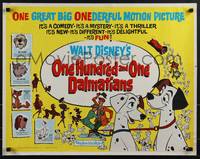 6k0201 ONE HUNDRED & ONE DALMATIANS 1/2sh 1961 most classic Walt Disney canine family cartoon!