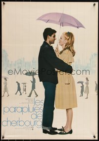 6k0266 UMBRELLAS OF CHERBOURG Japanese 1964 different image of Catherine Deneuve & Nino Castelnuovo!