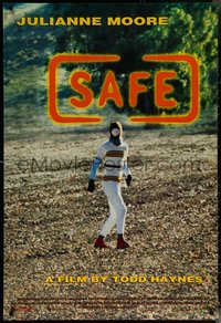 6k0889 SAFE 1sh 1995 Todd Haynes, Julianne Moore, strange image!