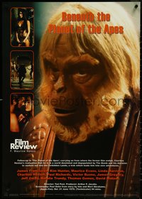 6k0502 BENEATH THE PLANET OF THE APES 24x34 English special poster 2010s ANABAS film review!