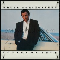 6k0401 BRUCE SPRINGSTEEN 23x23 Columbia promo music poster 1987 for Tunnel of Love, ultra rare!