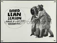 6k0009 DAVID LEAN SEASON 30x40 English film festival poster 1993 Castro, filming Ryan's Daughter!
