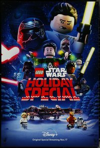 6k0459 LEGO STAR WARS HOLIDAY SPECIAL DS tv poster 2020 CGI comedy short, Disney+, great characters!