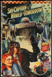 6k0517 SKY CAPTAIN & THE WORLD OF TOMORROW 25x37 special poster 2004 from 2004 Comic-Con!