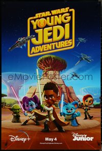 6k0472 STAR WARS: YOUNG JEDI ADVENTURES DS tv poster 2023 Walt Disney, Juliet Donenfeld, Baker!
