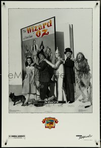 6k0431 WIZARD OF OZ 27x40 video poster R1989 Victor Fleming, Judy Garland all-time classic!
