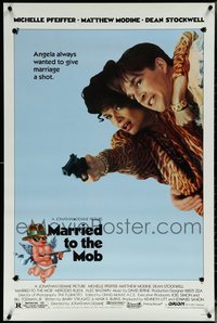 6m0223 LOT OF 21 UNFOLDED SINGLE-SIDED 27X41 MARRIED TO THE MOB ONE-SHEETS 1988 Pfeiffer, Modine