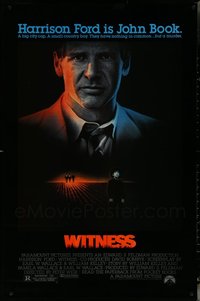 6m0347 LOT OF 13 UNFOLDED SINGLE-SIDED 27X41 WITNESS ONE-SHEETS 1985 Harrison Ford, Peter Weir