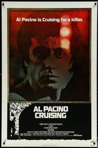 6m0410 LOT OF 9 UNFOLDED SINGLE-SIDED CRUISING ONE-SHEETS 1980 Al Pacino pretends to be gay!