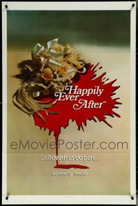 6m0304 LOT OF 16 FORMERLY TRI-FOLDED SINGLE-SIDED 27X41 HAPPILY EVER AFTER ONE-SHEETS 1970s