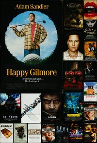 6m0225 LOT OF 21 UNFOLDED MOSTLY DOUBLE-SIDED 27X40 ONE-SHEETS 1990s-2010s cool movie images!