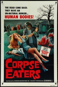 6p0964 CORPSE EATERS 1sh 1974 the dead come back with an unnatural hunger for human bodies!