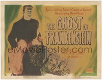 6p0568 GHOST OF FRANKENSTEIN TC R1948 Lon Chaney Jr. as the monster, Bela Lugosi as Ygor, very rare!