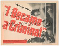 6p0572 I BECAME A CRIMINAL TC 1948 Cavalcanti's They Made Me a Fugitive, Trevor Howard, ultra rare!