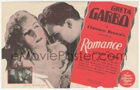 6p1364 ROMANCE herald 1930 different images of beautiful Greta Garbo, Lewis Stone, rare!